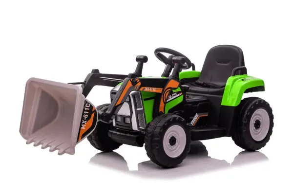 Kinderfahrzeug – Elektro Auto Bagger mit Fernsteuerung – 12V7A Akku,2 Motoren